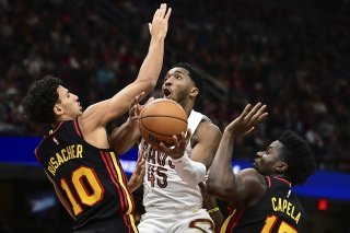 Capela (15) et les Hawks ont signé l'exploit en s'imposant à Cleveland KEYSTONE/AP/David Dermer